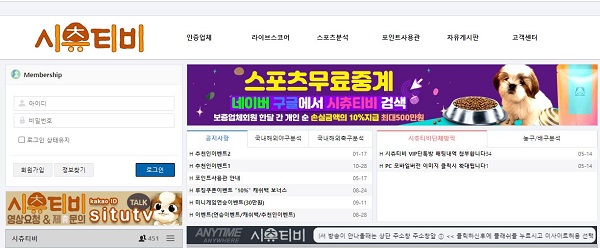 스포츠중계 스포츠tv 시츄티비-시츄TV 스포츠토토티비닷컴